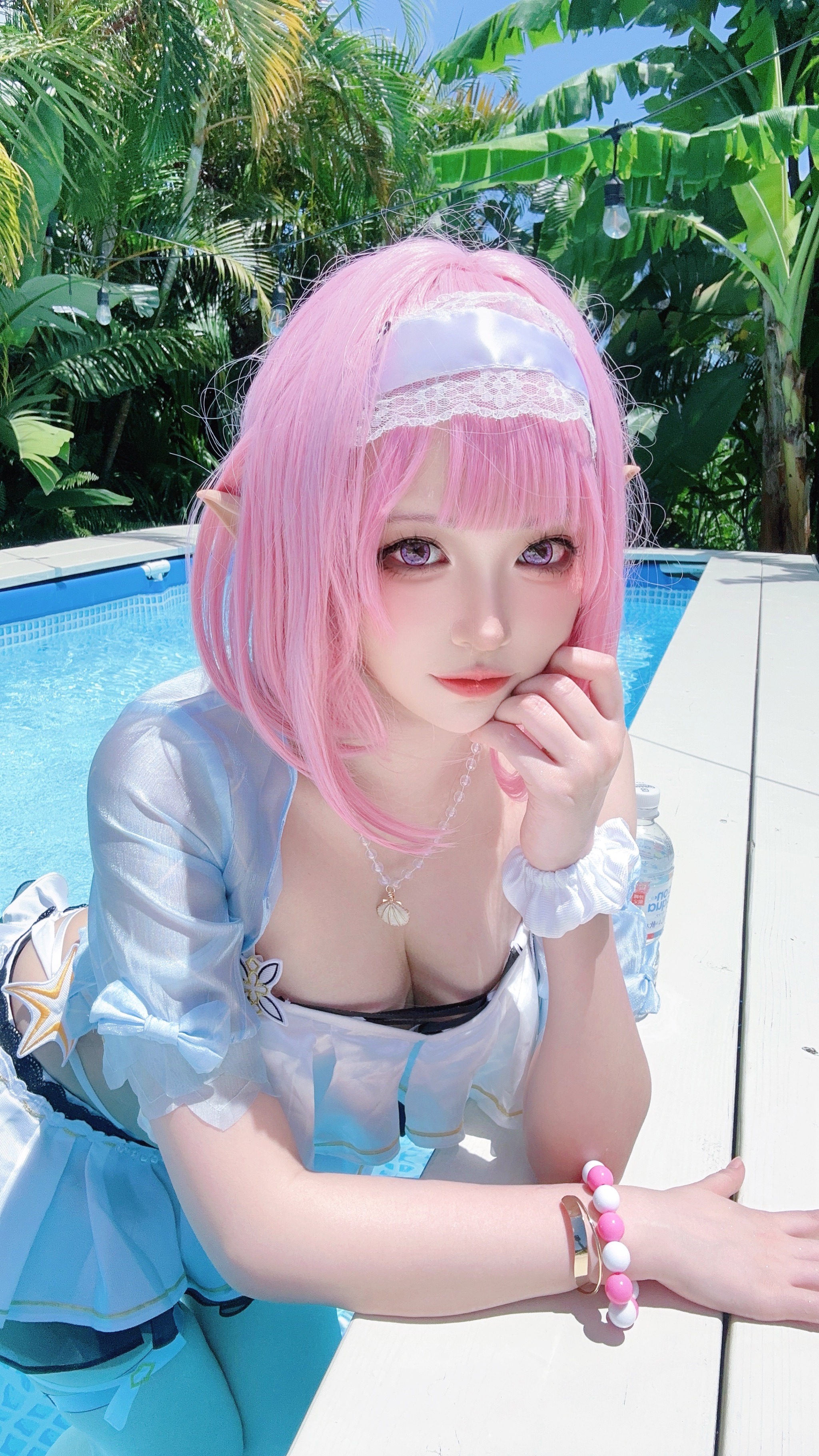 图片[1]-Yuki亭 – NO.032 2024冲绳夏日自拍册 爱莉希雅 [12P]-XikXak